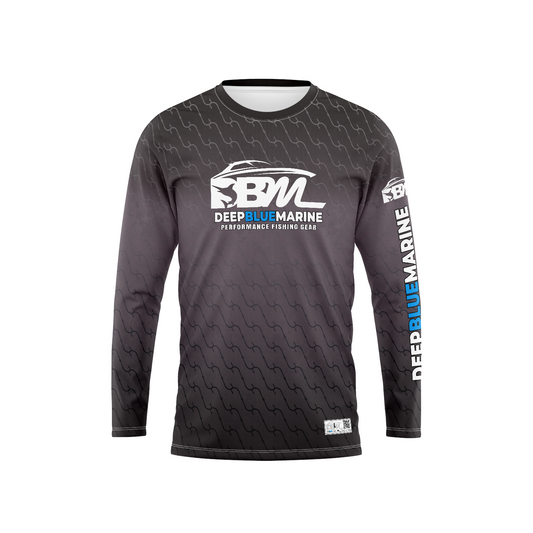 DBM DARK BROWN HOOKS LONG SLEEVE PERFORMANCE SHIRT