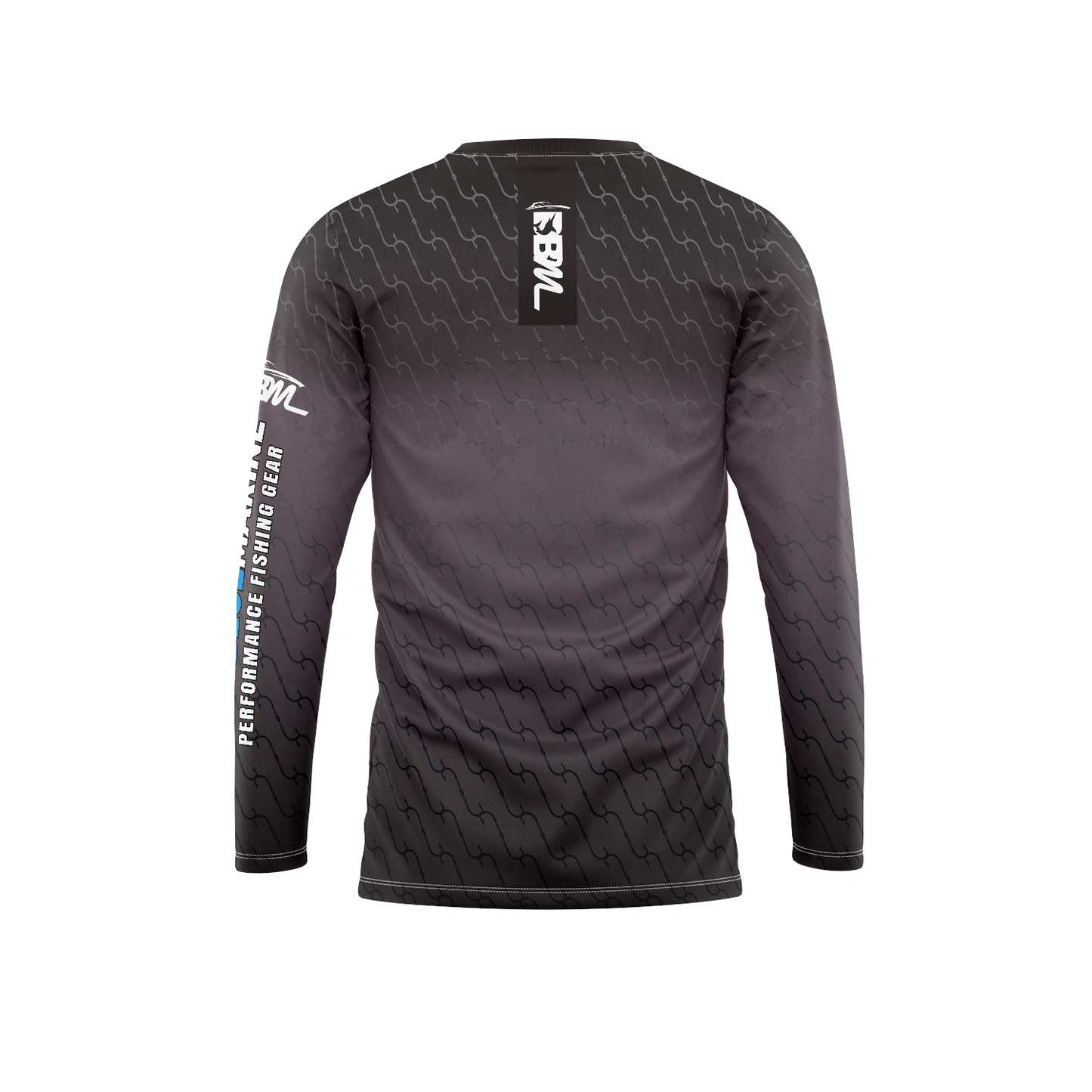 DBM DARK BROWN HOOKS LONG SLEEVE PERFORMANCE SHIRT